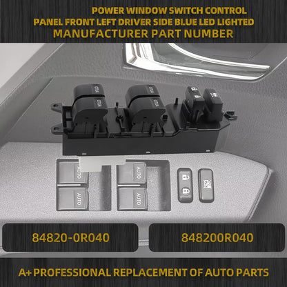Driver Side LED Power Window Auto Switch 84820-0R040 for Toyota Tundra 2007-2021