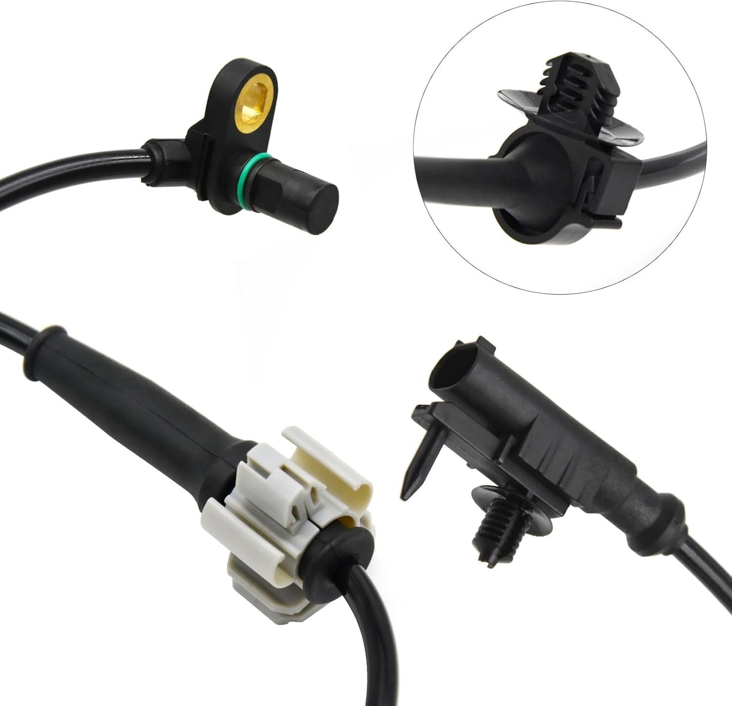 2pcs Front ABS Speed Wheel Sensor For 07- 13 Chevy Silverado GMC Sierra 1500 C3