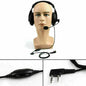 ??️5x Heavy Duty Overhead Headset Boom Mic PTT For Kenwood Puxing Baofeng Radio