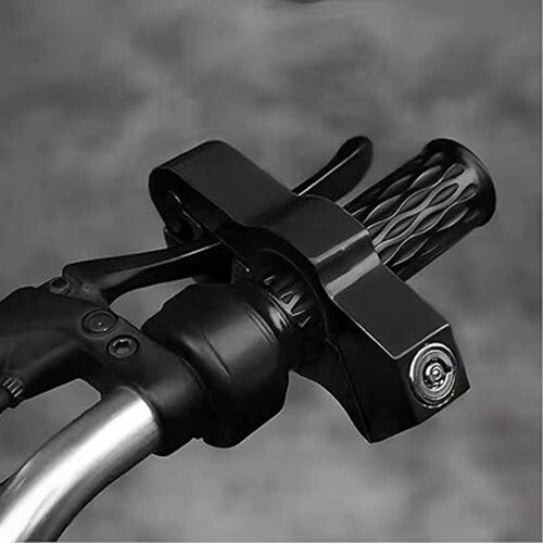 Motorcycle Handlebar Lock Anti-Theft Grip Throttle Security Bike Scooter ATV