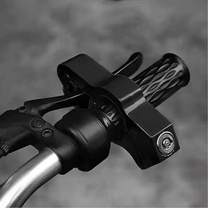 Motorcycle Handlebar Lock Anti-Theft Grip Throttle Security Bike Scooter ATV