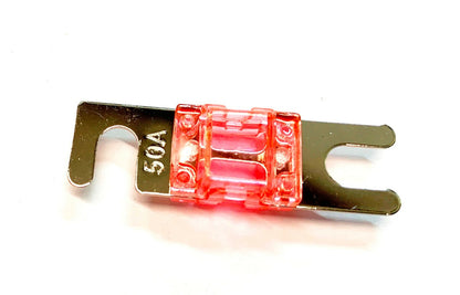 Mini ANL Fuse 50A 50 Amp 32V AFS Fuses For Auto Marine Stereo Audio Video 3 Pack