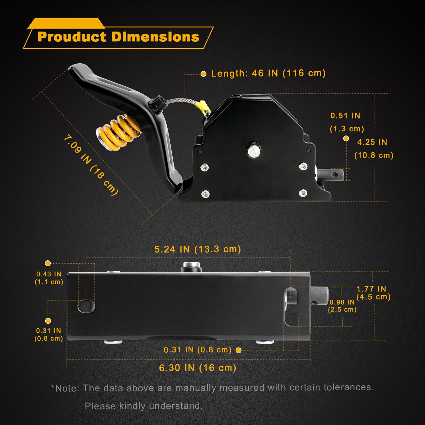 159056 Universal Spare Tire Tyre Winch Hoist Carrier w/ Offset Cable Assembly