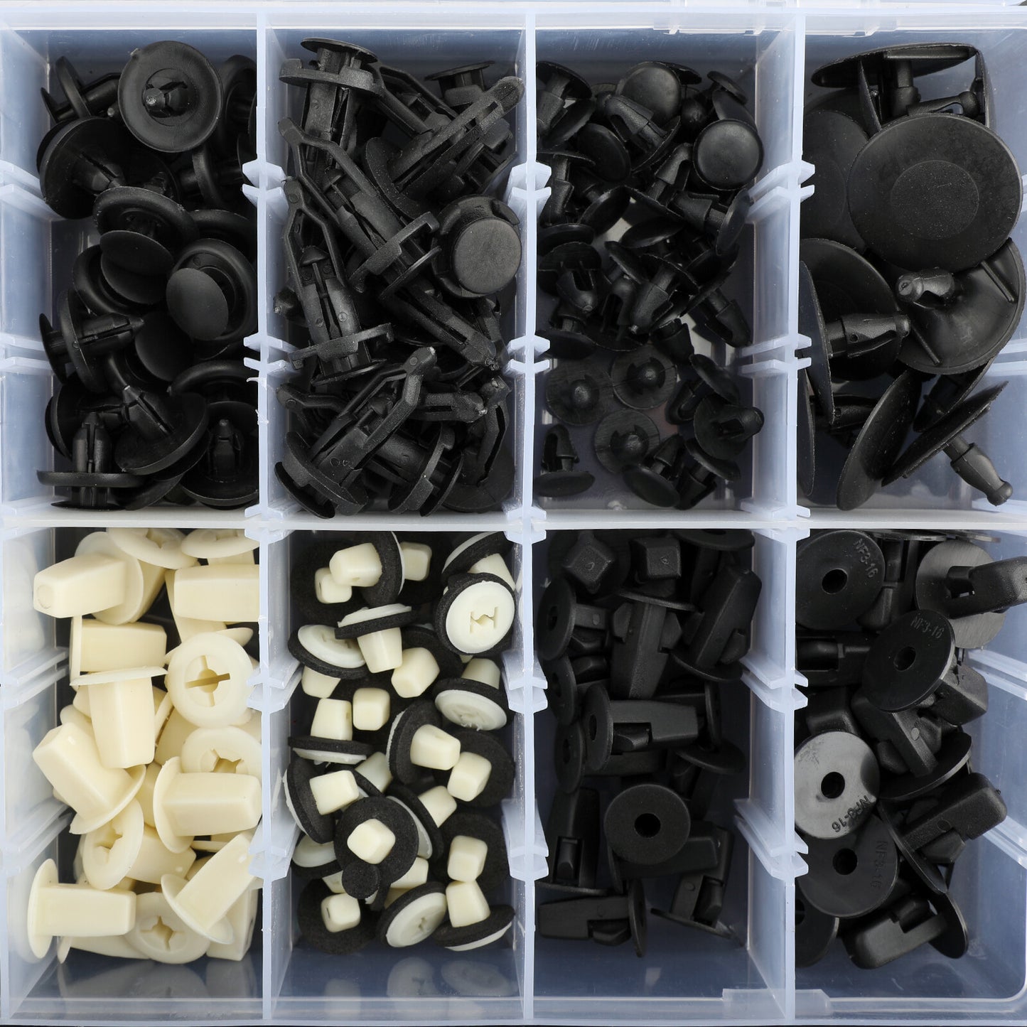 292PCS Fender Door Hood Bumper Trim Clips Body Retainer Assortment&Screwdriver