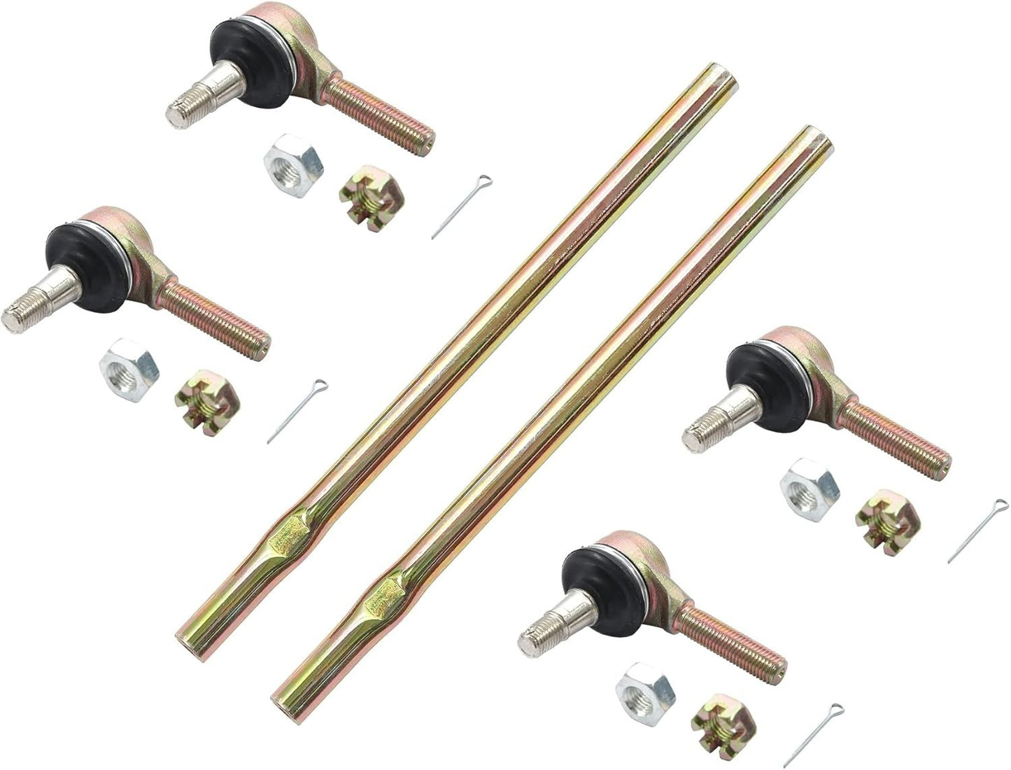 2 Tie Rods with End Kit for Yamaha Banshee 350 YFZ350 1987-2006 Ball Joint Set