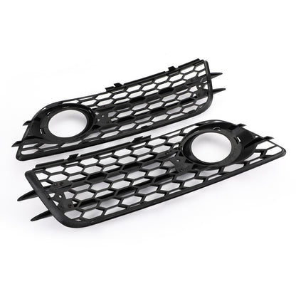 Chrome Ring Bumper Fog Light Grill Bumper For Audi A4 S-LINE S4 2008-2012 2010