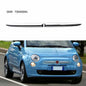 Pair Chrome Front Bumper Upper Grill Moulding Trim For Fiat 500 2007-2015 YU