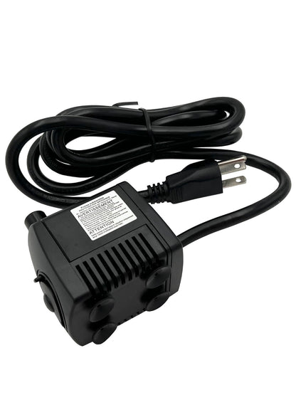 Solid Spare Submersible Fountain Tank Water Pump Small 120v .14A 60Hz Adjustable