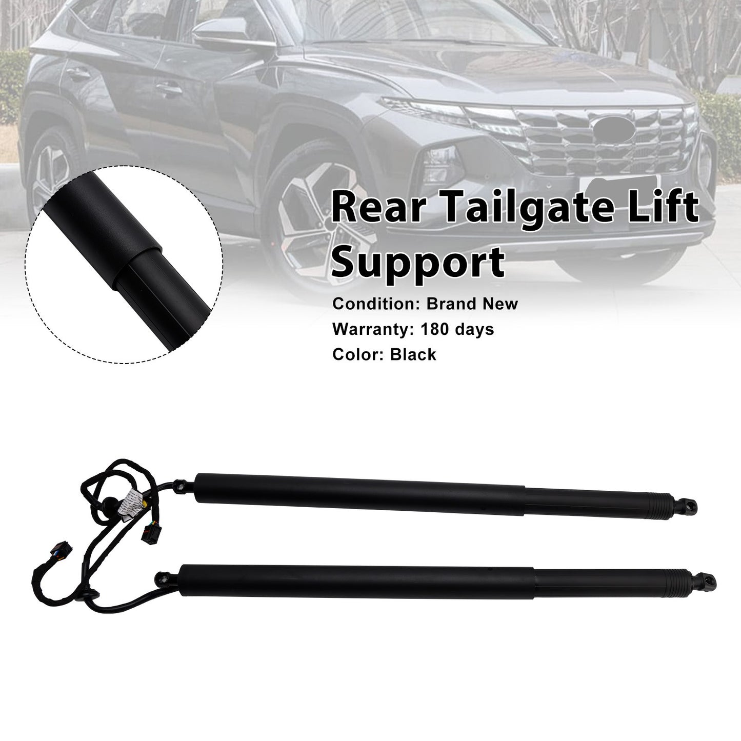 2PCS Rear Tailgate Power Lift Support Struts Fit Hyundai Tucson 2016-2021