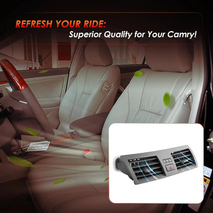 55660-06030 Console Dash Center Air Vents Trim Insert Fit Toyota Aurion Camry HV
