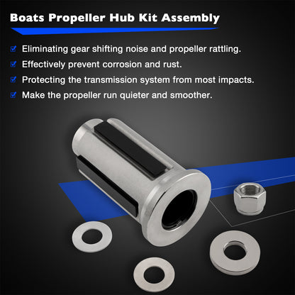 Heavy Duty 1.25 Prop Shaft Hub Kit For Mercury Marine Racing 8M0183487 840389K06