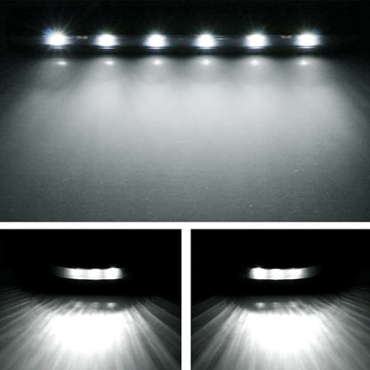 3x White LED Cab Roof Marker Lights For 2007-13 Chevy Silverado 2500 HD 3500 HD