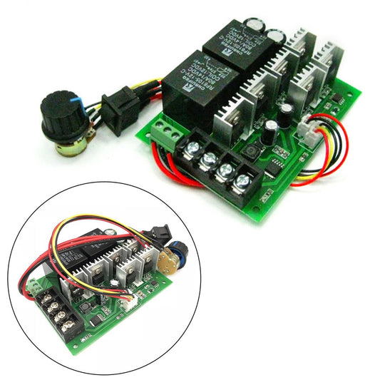Solid Spare DC 40A DC Motor Speed Control Reversible PWM Controller 12V 24V 36V 2000W