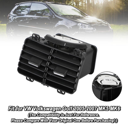 Rear Air A/C Outlet Vent Assembly 1KD819203 For VW Golf GTI MK5 MK6 UE