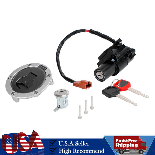 Ignition Switch Gas Cap Seat Lock Set For Honda CB 500 F FA CBR 500 R RA 18-23