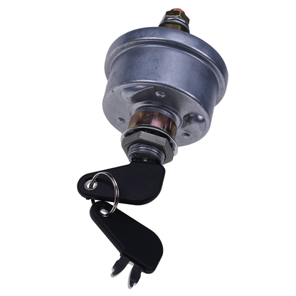 Solid Spare Master Disconnect 7N0718 2Y8441 5A3058 9W2790 3Y2280 Ignition Switch W/ 2 keys