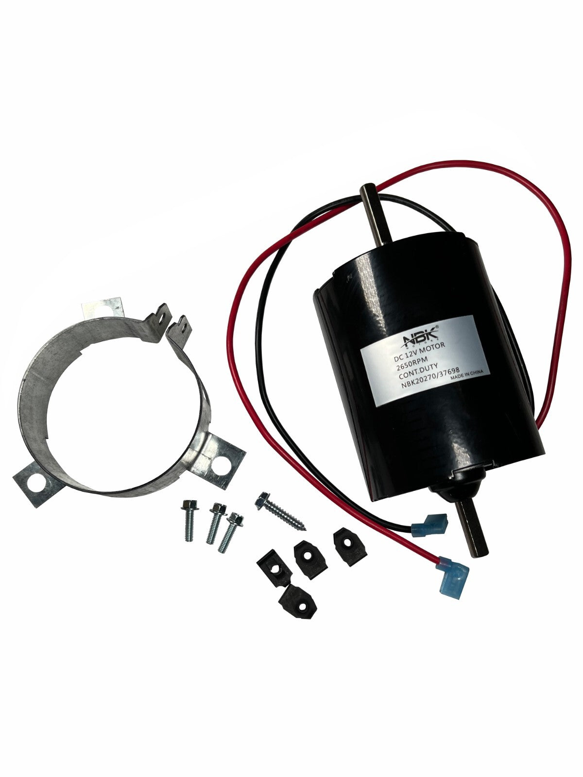 Solid Spare 12VDC Motor for Atwood 37357 Service Kit with Leads 85/89