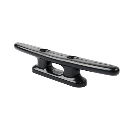 Universal 152mm 6'' Boat Cleat Rope Cleat Boat Dock Cleats Black Pack of 5