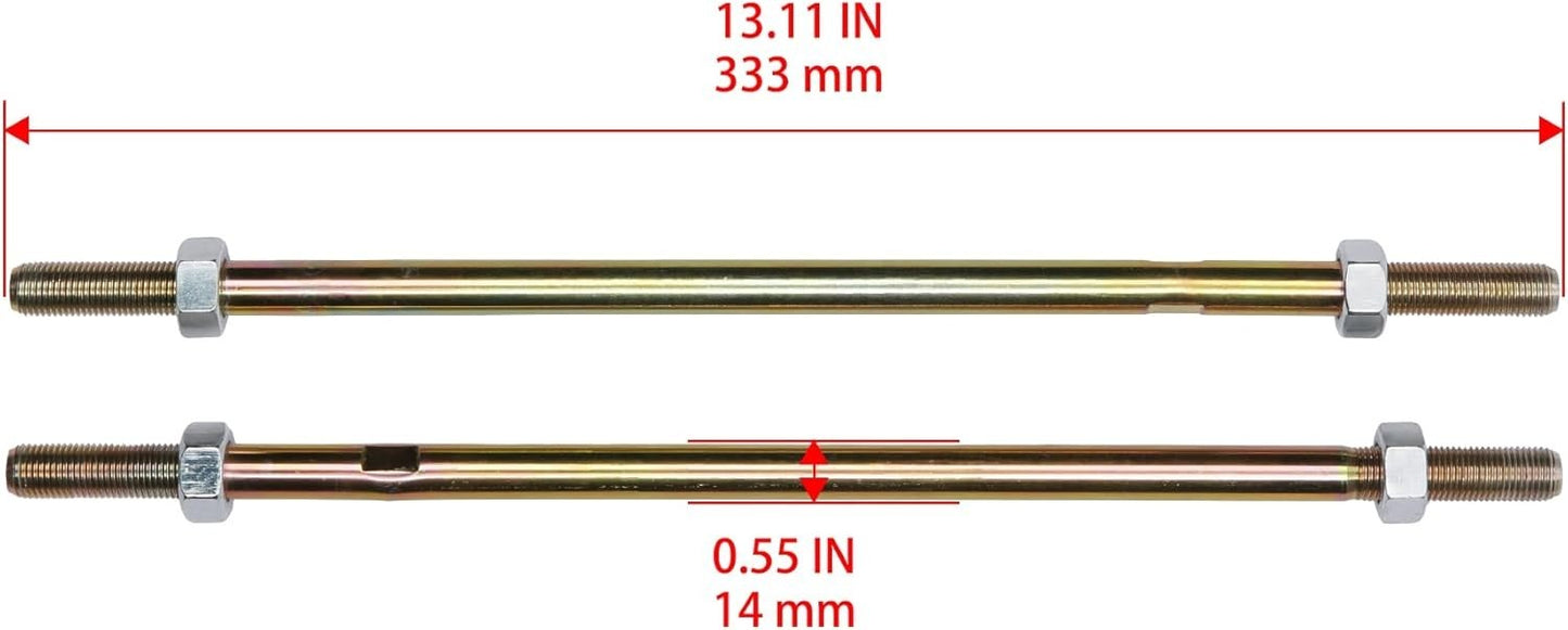 2 Tie Rod Sets Fit Kawasaki KVF750 Brute Force 750 4X4I 2005-2016 Ball Joint