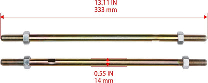 2 Tie Rod Sets Fit Kawasaki KVF750 Brute Force 750 4X4I 2005-2016 Ball Joint