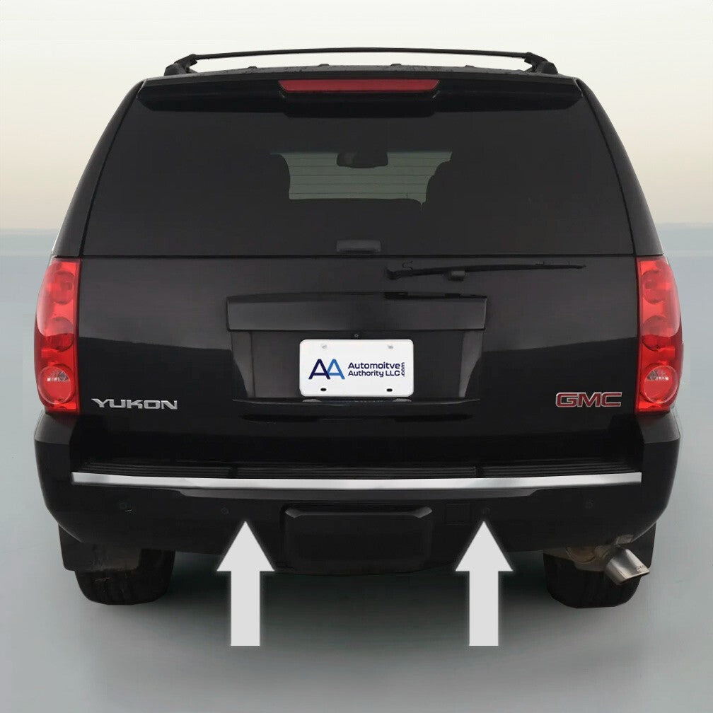 CHROME REAR BUMPER TRUNK TRIM MOLDING For 2007-2014 GMC YUKON / YUKON XL
