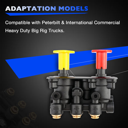 800257 MV-3 Dash Air Brake Control Valve For Bendix Freightliner Peterbilt Keene