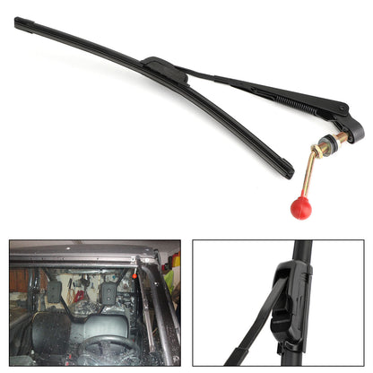 UTV Hand Operated Windshield Wiper Rubber Blade for Can am Polaris Ranger P1 NEW
