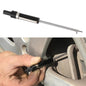 Brake Pad Thickness Gauge Measure Tool w/ Scale car Detection Pen Base Plate 6mm