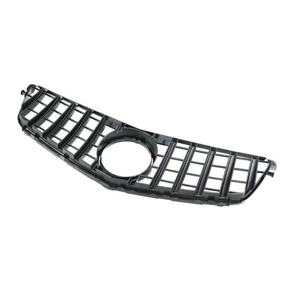 GTR Style Front Bumper Grille Grill Fit Benz C-Class W204 C300 C350 2008-2014