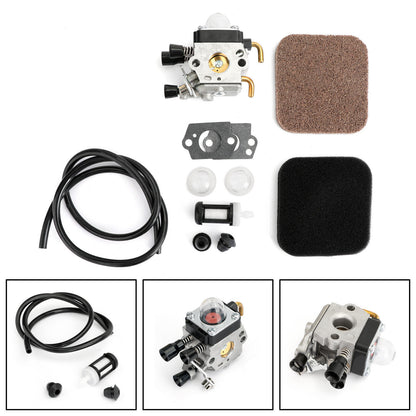 Carburetor For Stihl FS85 FS75 FS80 KM55 HS75 HS80 HS85 Carb Air Fuel Filter Kit
