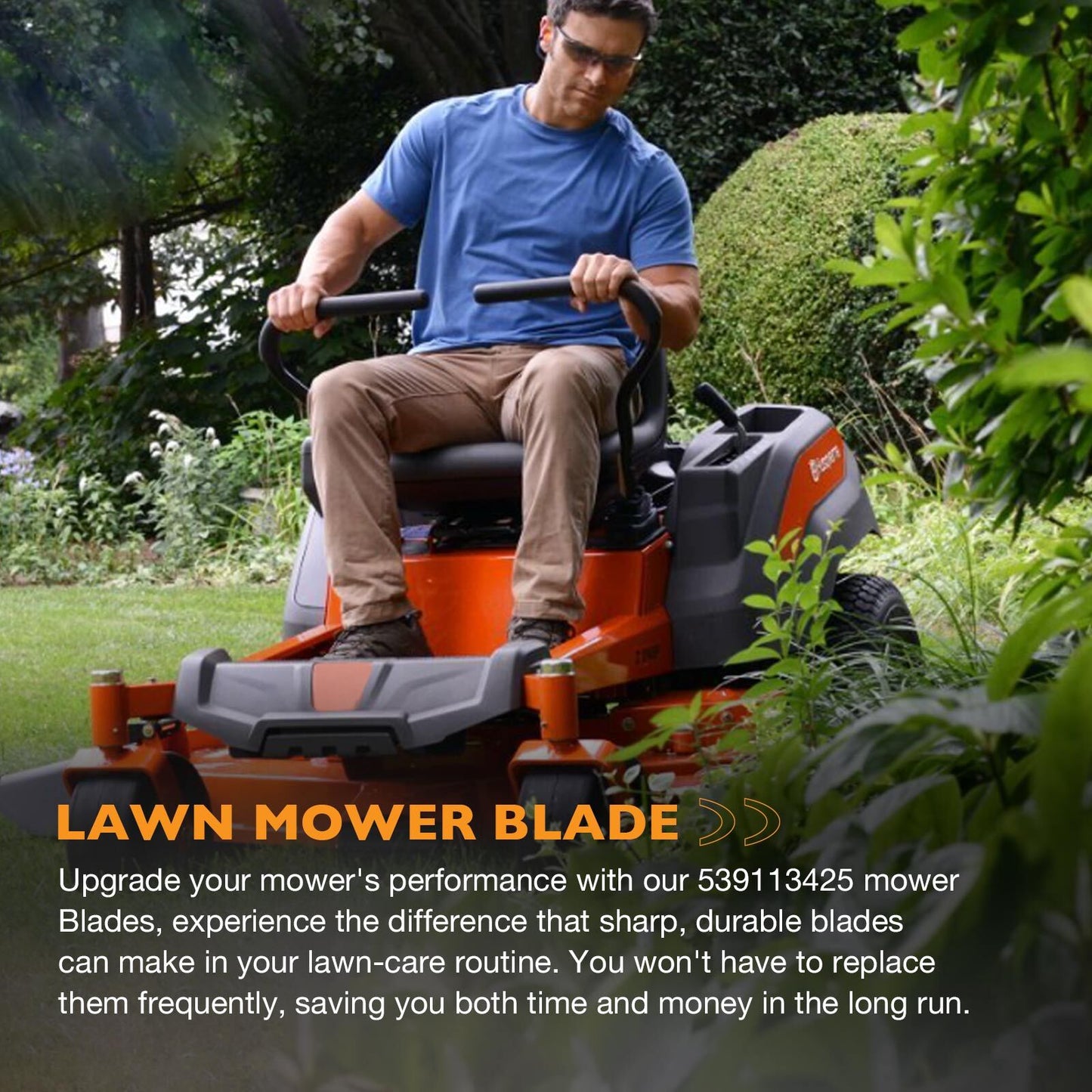 3X Lawn Mower 48" Deck Blade For Husqvarna EZ4624 Dixon Kees Jonsered 539113425