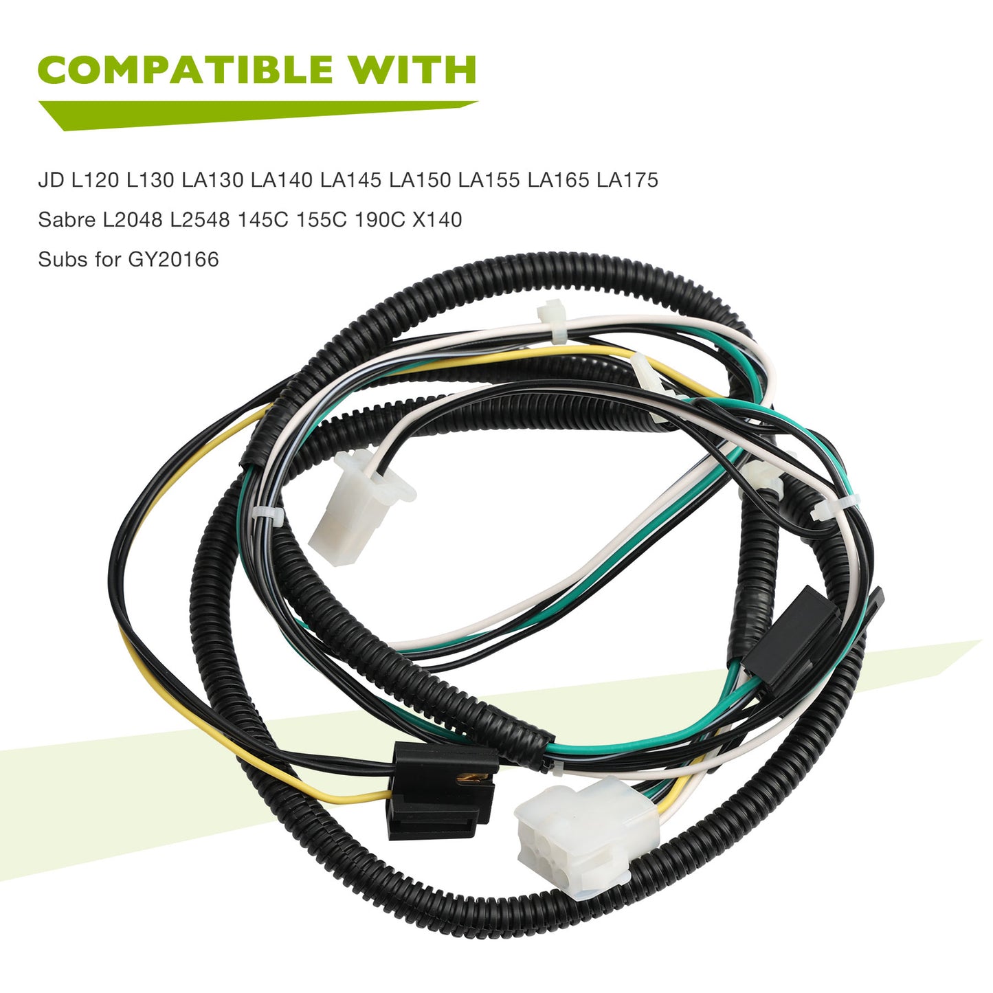 GY21127 Rear PTO Clutch Wire Harness Fits John Deere L120/130 LA130/140 GY20166