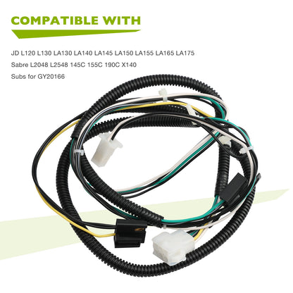 GY21127 Rear PTO Clutch Wire Harness Fits John Deere L120/130 LA130/140 GY20166