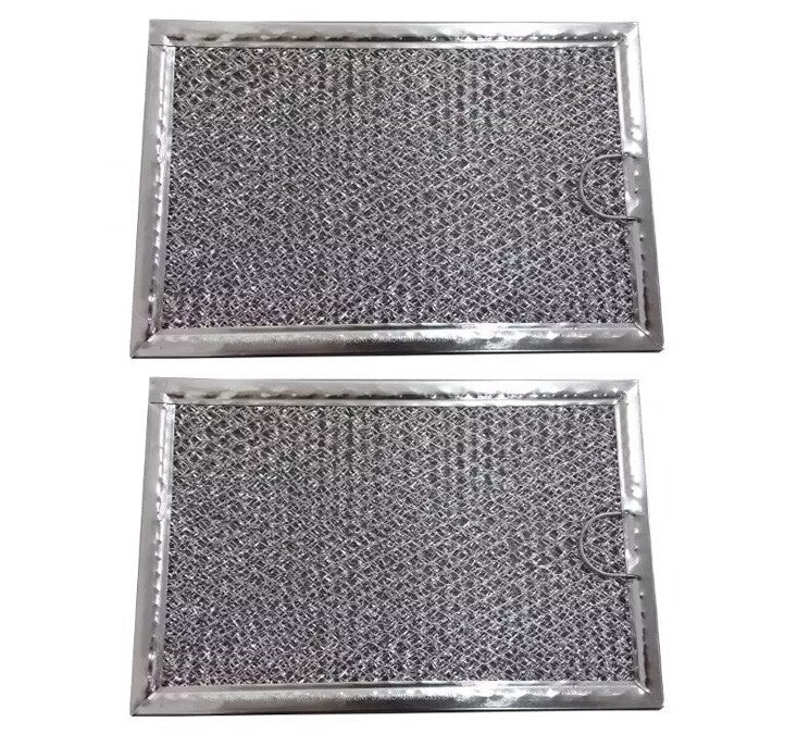 Solid Spare Grease Microwave Filter for Frigidaire PS466987 (5-7/8 x 7-7/8 x 3/32) 2 PACK