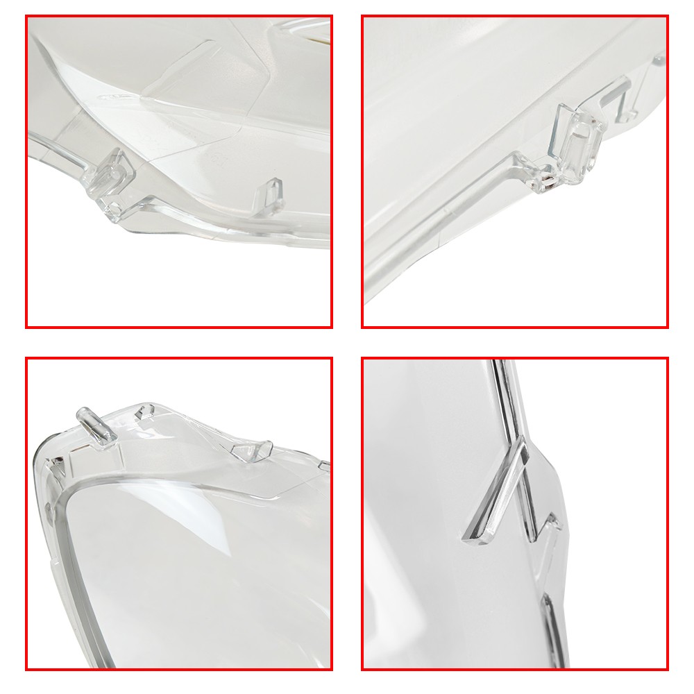Headlight Lens Cover For BMW 6 Series M6 F06 F12 F13 640i 650i Coupe 2012-2015