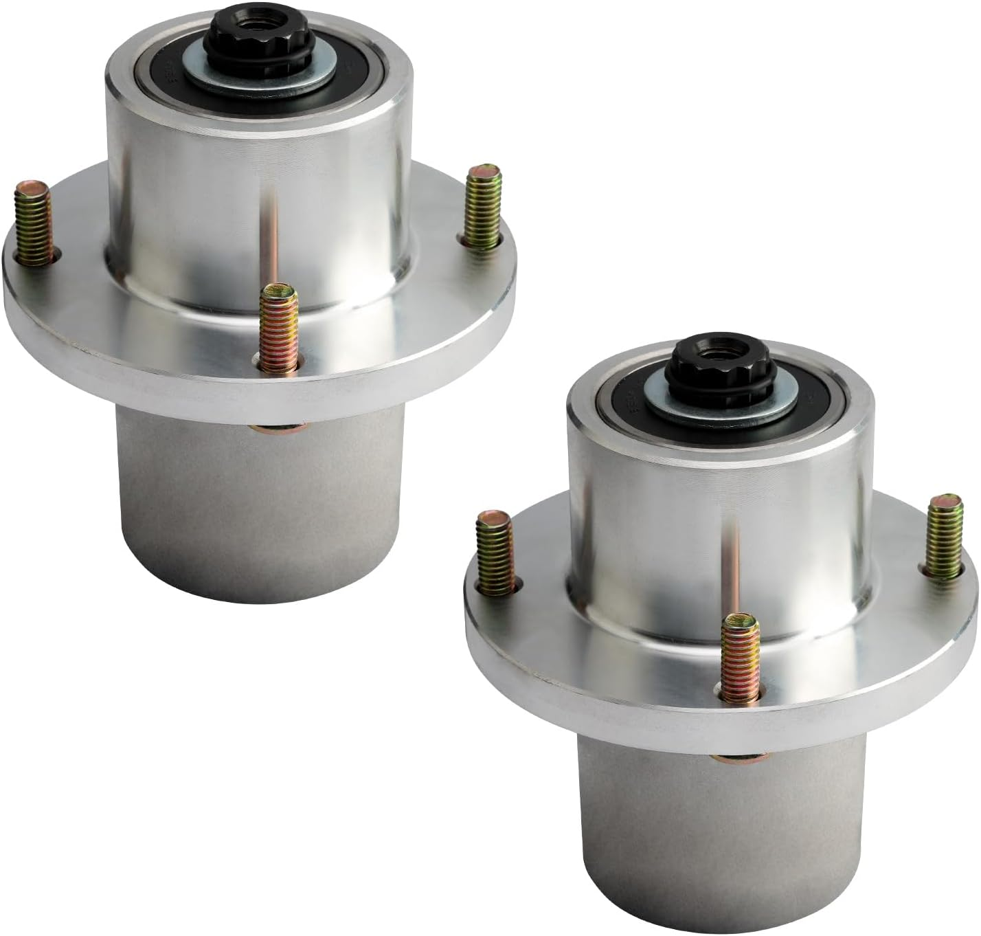2X 125981 Deck Blade Spindle For Hustler Fastrak Raptor SDX SD 48" 54" 60" Mower