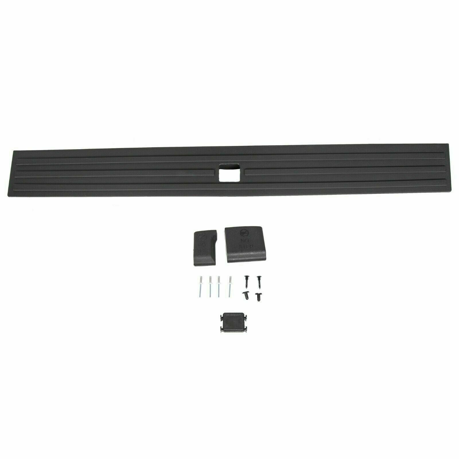 Solid Spare For 2015-2019 Ford F-150 Tailgate Moulding Cover With Flexible Step FL3Z9940602B