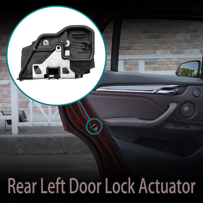 Rear Left Driver Side Power Door Lock Actuator Motor Latch for BMW E60 E65 E90