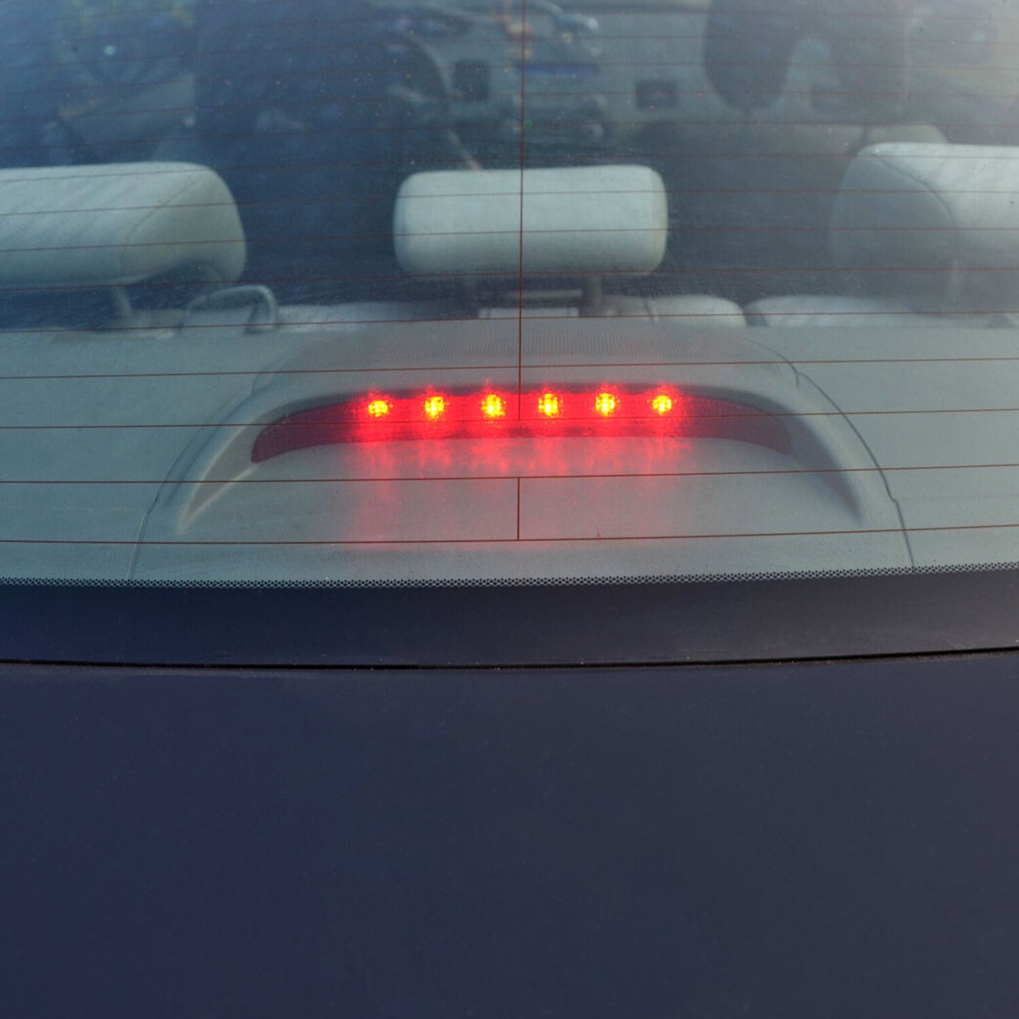 Solid Spare 3rd High Mount Brake Light LED Rear Lamps For Honda Civic EX Coupe 2006-2011
