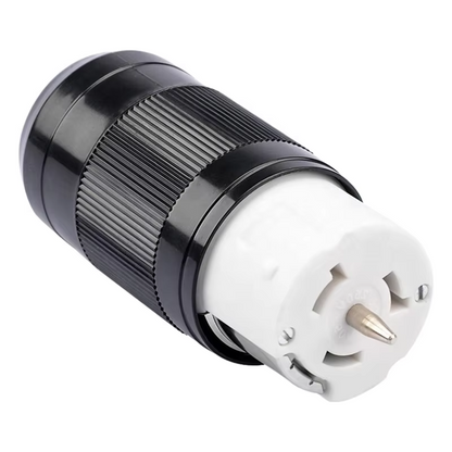 Generator Connector 50A 125/250V, NEMA SS2-50R Female Locking Power Cord Plug US