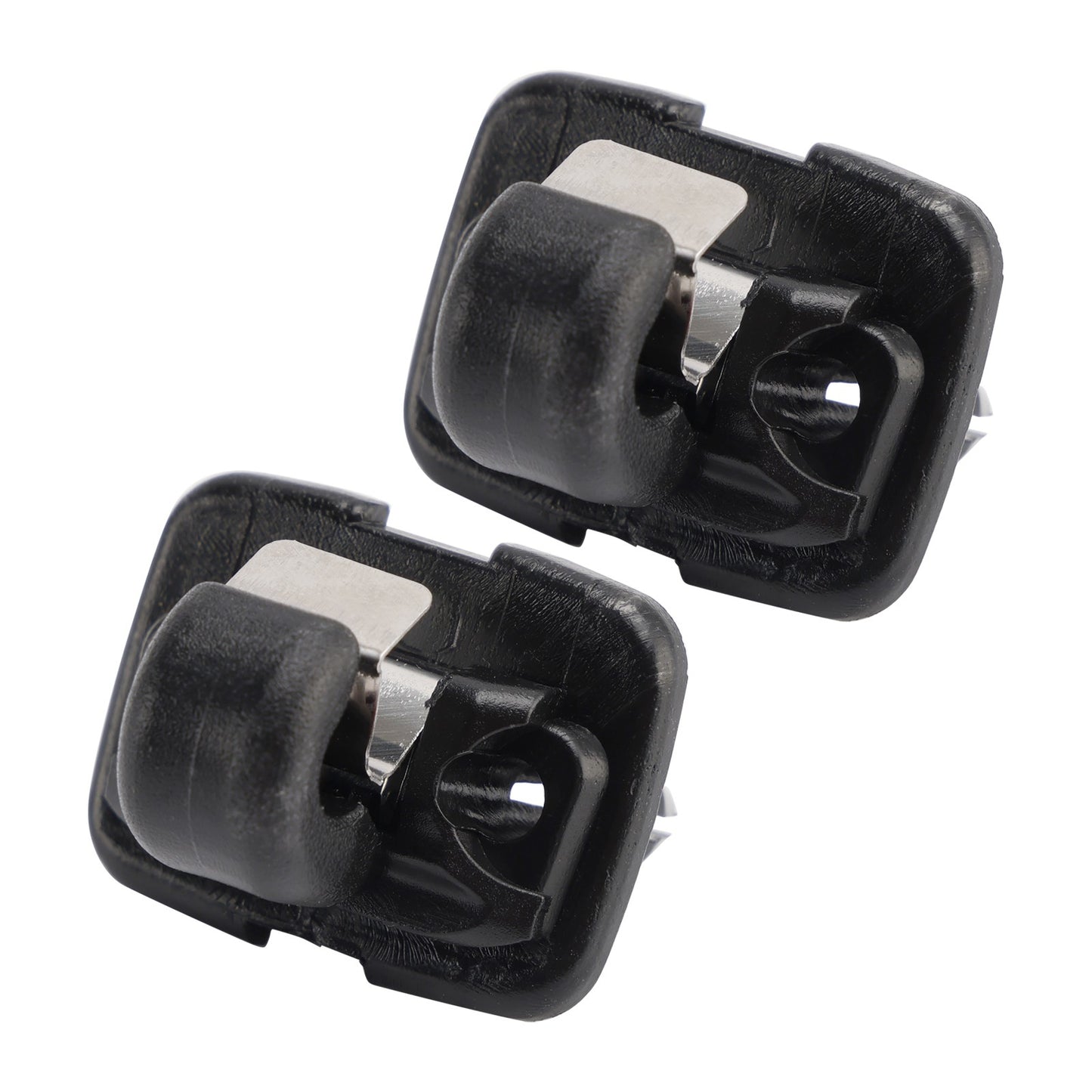 2x Sun Visor Clip 8V7857562 4PK For Audi A3 A5 Cabriolet TT Roadster 2017-2019