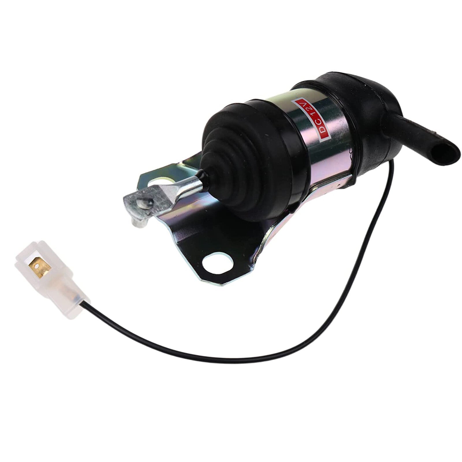 Solid Spare 12V Fuel Solenoid 1547160010 0526001001 for Kubota B1250 B1750 L2250 L2650 L3010