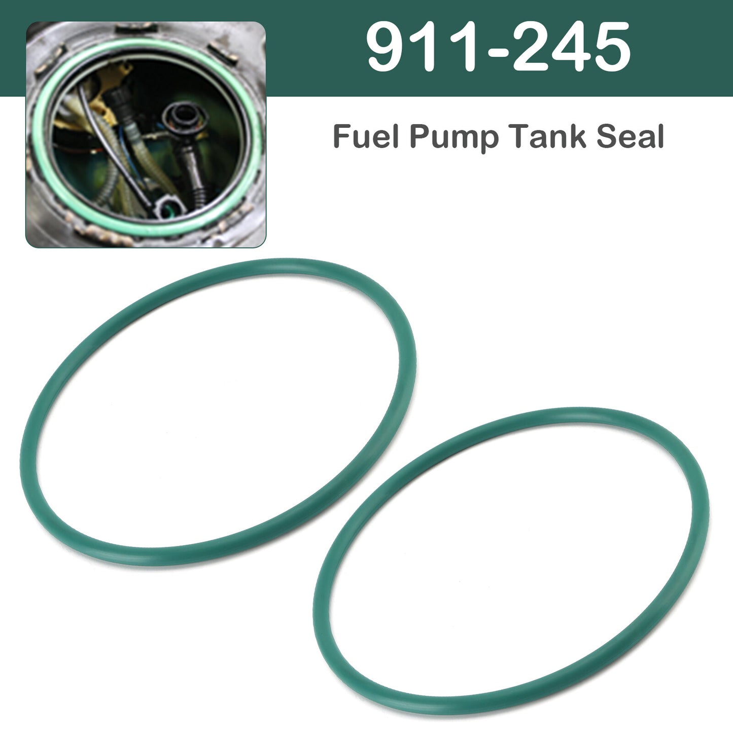 2PCS 911-245 Fuel Pump Tank Seal Gasket for Chevrolet for Ford for Ram for Jeep