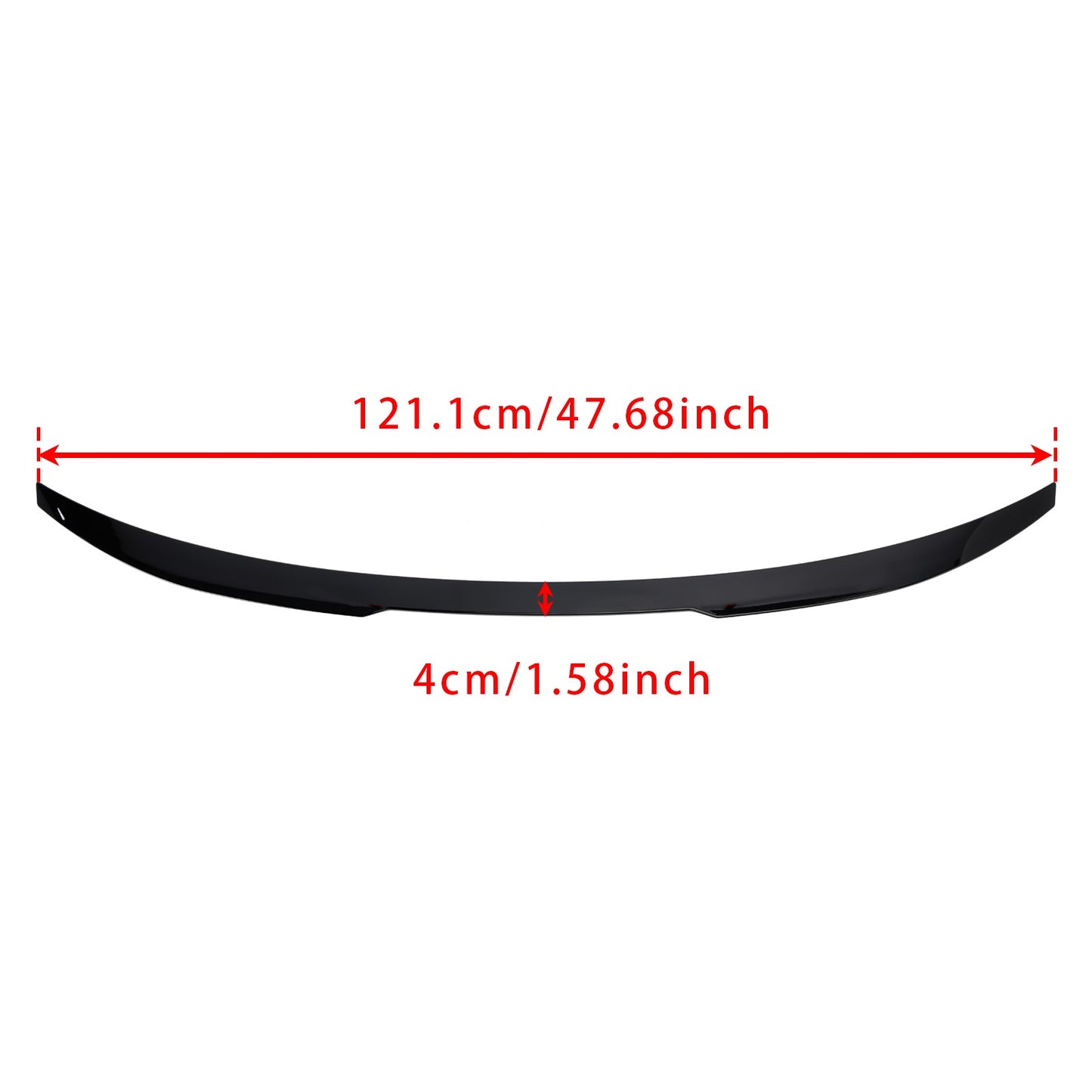 Gloss Black Rear Boot Spoiler For BMW 4 Series G22 G82 Coupe 2020+ M4 Style