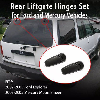 Rear Liftgate Window Glass Hatch Hinge for 2002-2005 Ford Explorer, Mountaineer