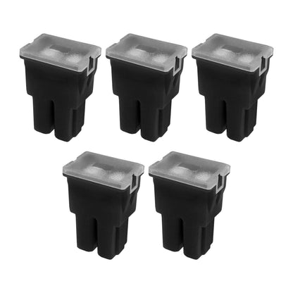 80A Straight Female Fuse Cartridge FLF PAL Auto Link for Car Truck RV SUV - 5pk