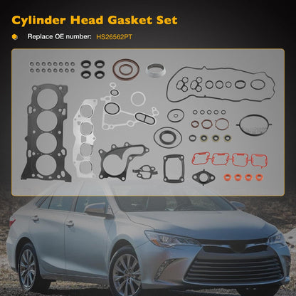 HS26562PT Head Gasket Set Fit 09-19 Toyota Camry Highlander Scion RAV4 2.5L 2.7L