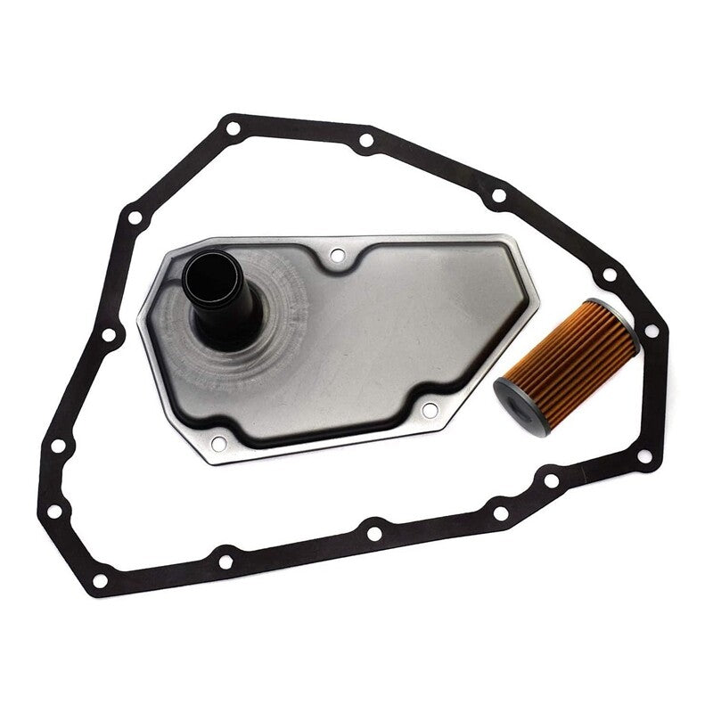 3PCs Transmission Oil Filters & Pan Gasket Set For Nissan Altima Maxima Sentra