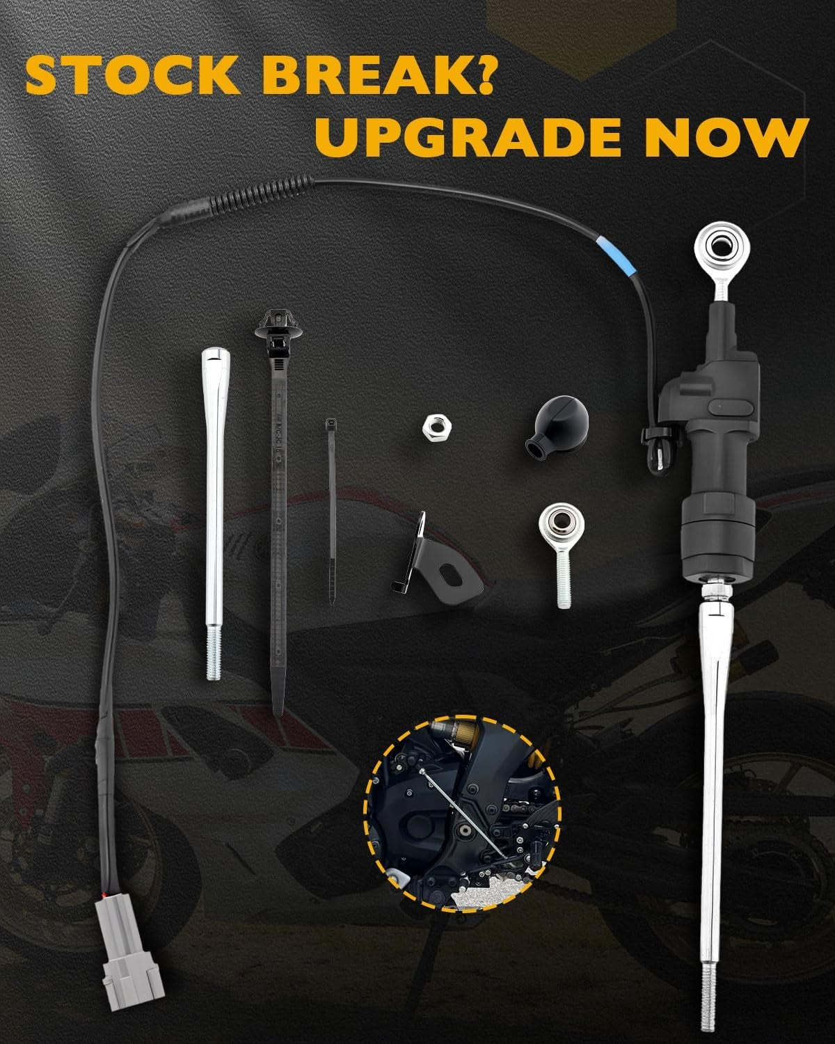 Quick Shifter Motorcycle Kit For 2022-2024 Yamaha YZF-R7 GYTR BEB-E81A0-V0-00