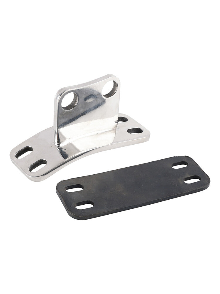 Cab Lower Exhaust Stack Bracket Stainless 14-12998 For Peterbilt 359/379